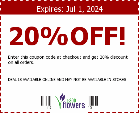 1-800 Flowers Coupon Codes: Save $18 w/ 2015 Promo Codes ...