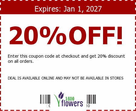 1-800 Flowers Promo Code