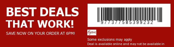 6pm Coupon