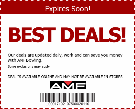 amf bowling coupons