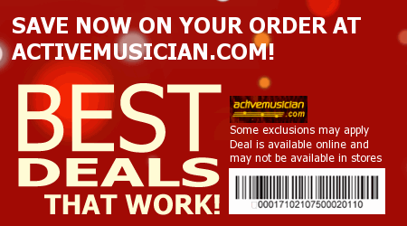 Active Musician Coupon Code