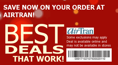 AirTran Coupon Code