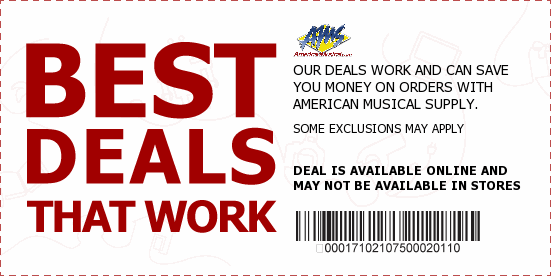 American Musical Supply Coupons
