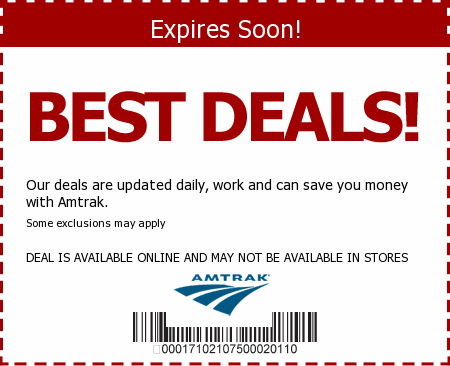 amtrak coupon code