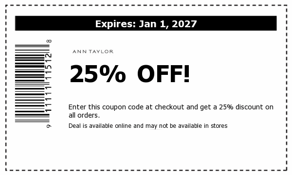 Ann Taylor Deals