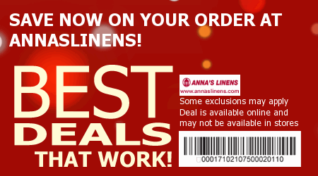 Annas Linens Coupon Code