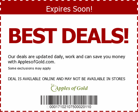 Apples of Gold Promo Code