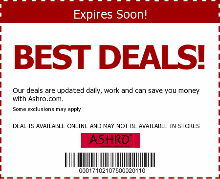 Ashro Promo Code