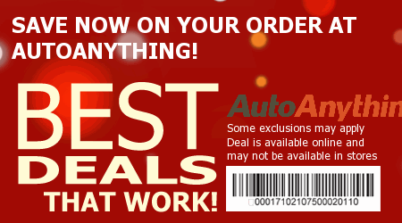 AutoAnything Coupon Code