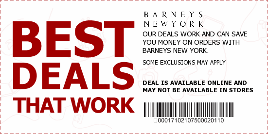 Barneys New York Coupons