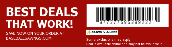 Baseball Savings Coupon