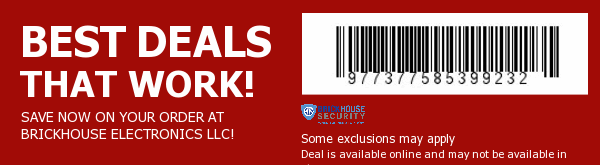 BrickHouse Security Coupon