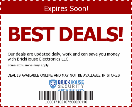 BrickHouse Security Promo Code