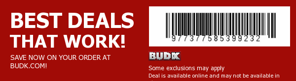 BUDK Coupon