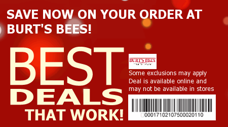 Burts Bees Coupon Code