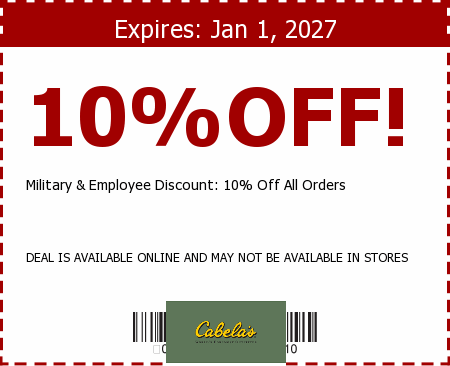 Cabelas Promo Code
