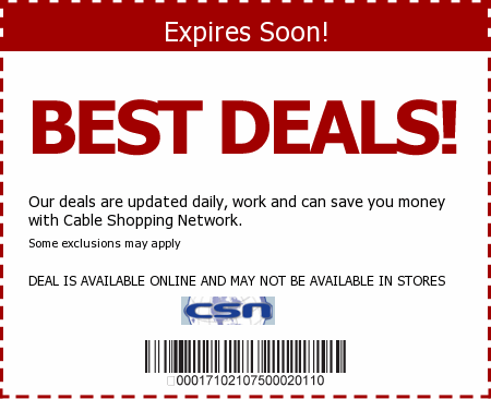 Cable Shopping Network Promo Code