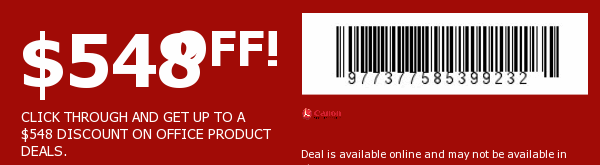 Canon Coupon