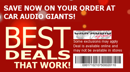 Car Audio Giants Coupon Code