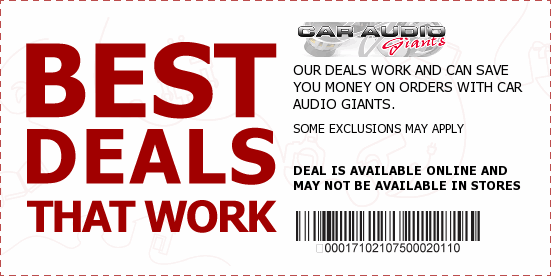 Car Audio Giants Coupons