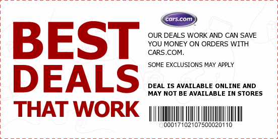 Cars.com Coupons