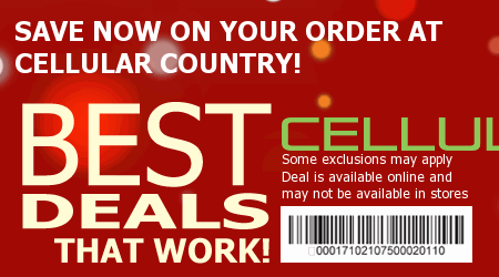Cellular Country Coupon Code