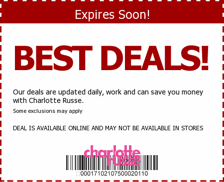 Charlotte Russe Promo Code