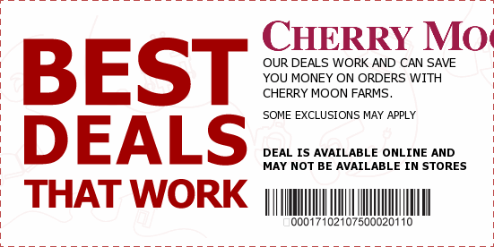 Cherry Moon Farms Coupons