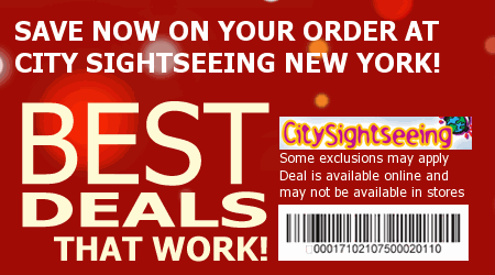 City Sightseeing Cruises Coupon Code