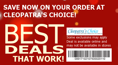 Cleopatras Choice Coupon Code