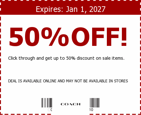 Coach Promo Code