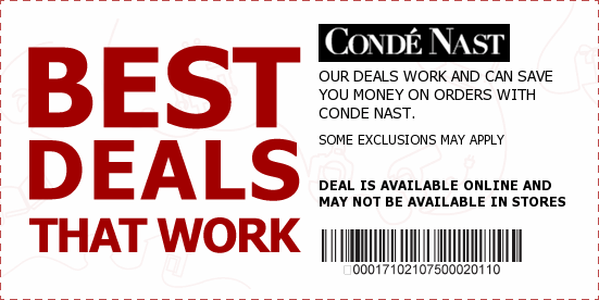 Conde Nast Coupons