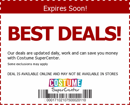 Costume SuperCenter Promo Code