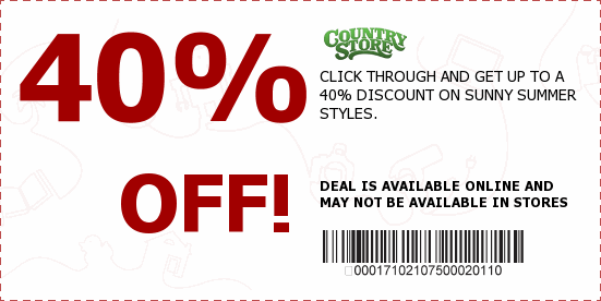 Country Store Coupons
