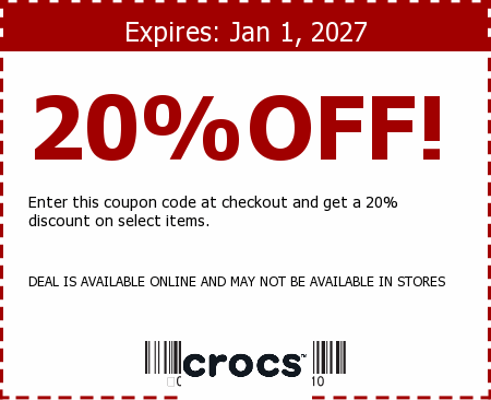 Crocs Promo Code
