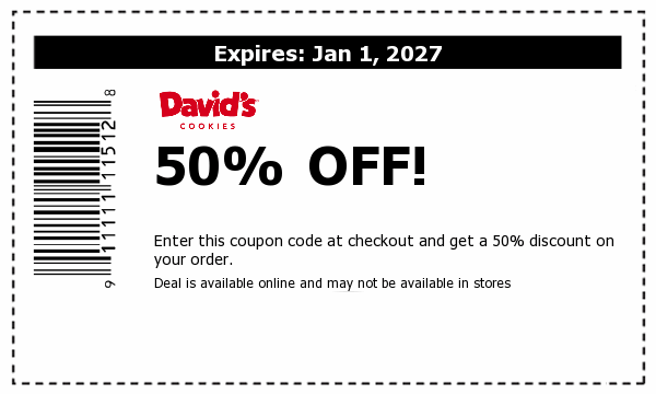 Davids Cookies Deals
