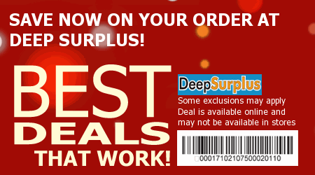 Deep Surplus Coupon Code