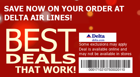 Delta Airlines Coupon Code