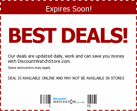 Discount Watch Store Promo Code