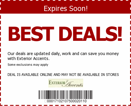 Exterior Accents Promo Code