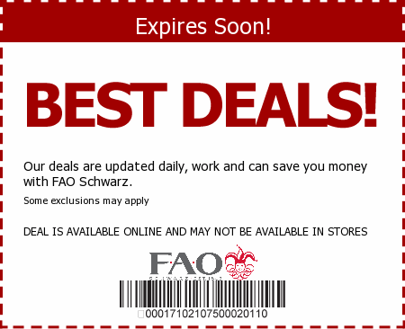 FAO Schwarz Promo Code
