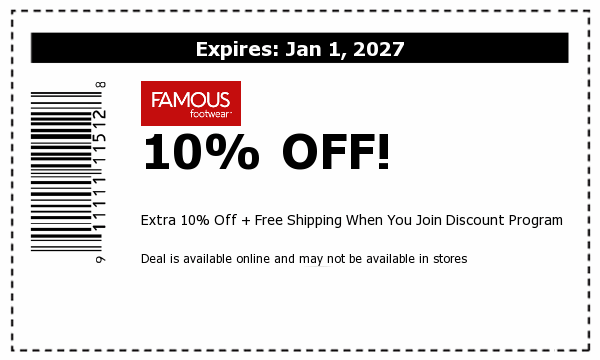 Famous Footwear Deals