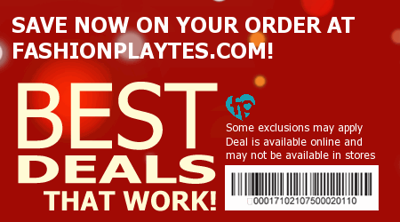Fashion Playtes Coupon Code