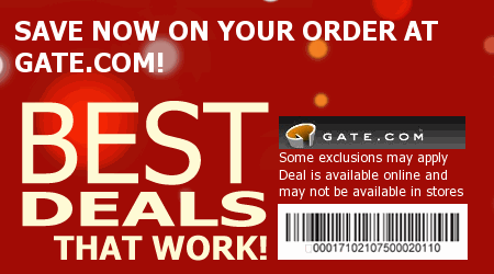Gate.com Coupon Code