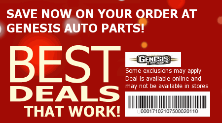 Genesis Auto Parts Coupon Code