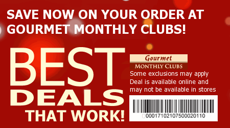 Gourmet Monthly Clubs Coupon Code