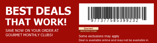 Gourmet Monthly Clubs Coupon