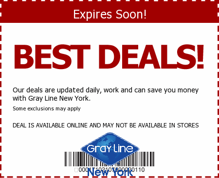 Gray Line New York Promo Code