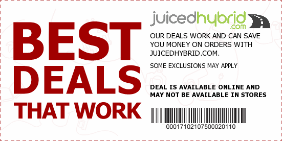JuicedHybrid.com Coupons