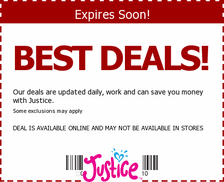 Justice Promo Code